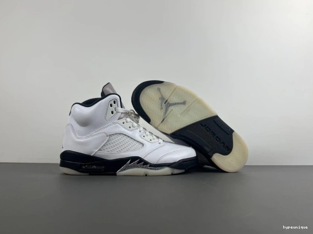 HYPE 5 RETRO DD0587-110 'WHITE JORDAN AIR BLACK' 0808